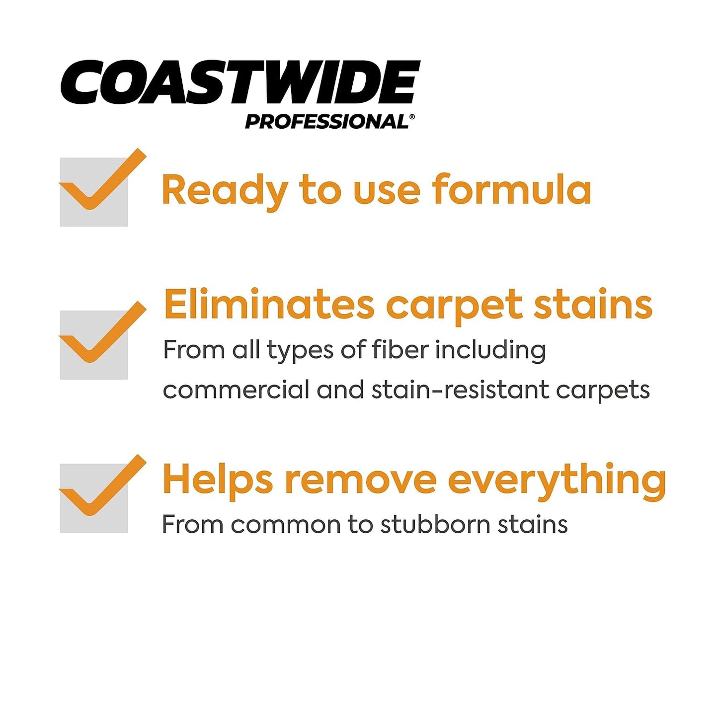 Coastwide Professional Carpet Spotter 67, 0.95L, 6/Carton