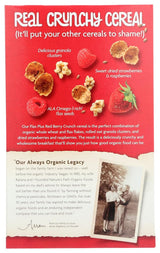 (NOT A CASE) Organic Flax Plus Red Berry Crunch Cereal