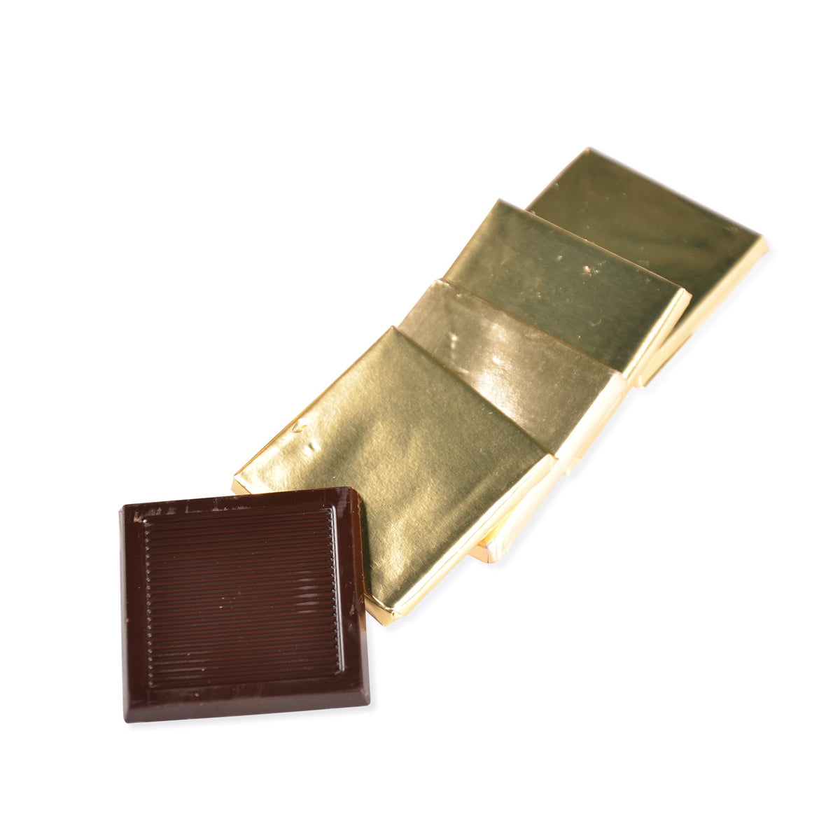 Neapolitan chocolate, Foil Wrapped Chocolate Gift for wedding, baby shower, special events (Milk Chocolate - Gold Foil (50 pcs - 0.75 lb))