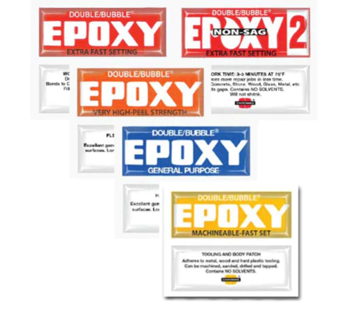 Hardman Double Bubble Epoxy & Urethane - Variety Packs/Multi Packs (20)