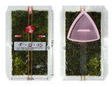 Myungga Seaweed Wrappers for Triangular Onigiri Rice Ball Starter Kit Nori & Sushi Rice (10 Sheets)