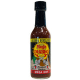 Arizona Gunslinger Mega Diablo Hot Sauce - Extreme Pepper X Hot Sauce Made with Bold Red Chili Peppers, Crippling Heat for Chili Challenge, Hottest