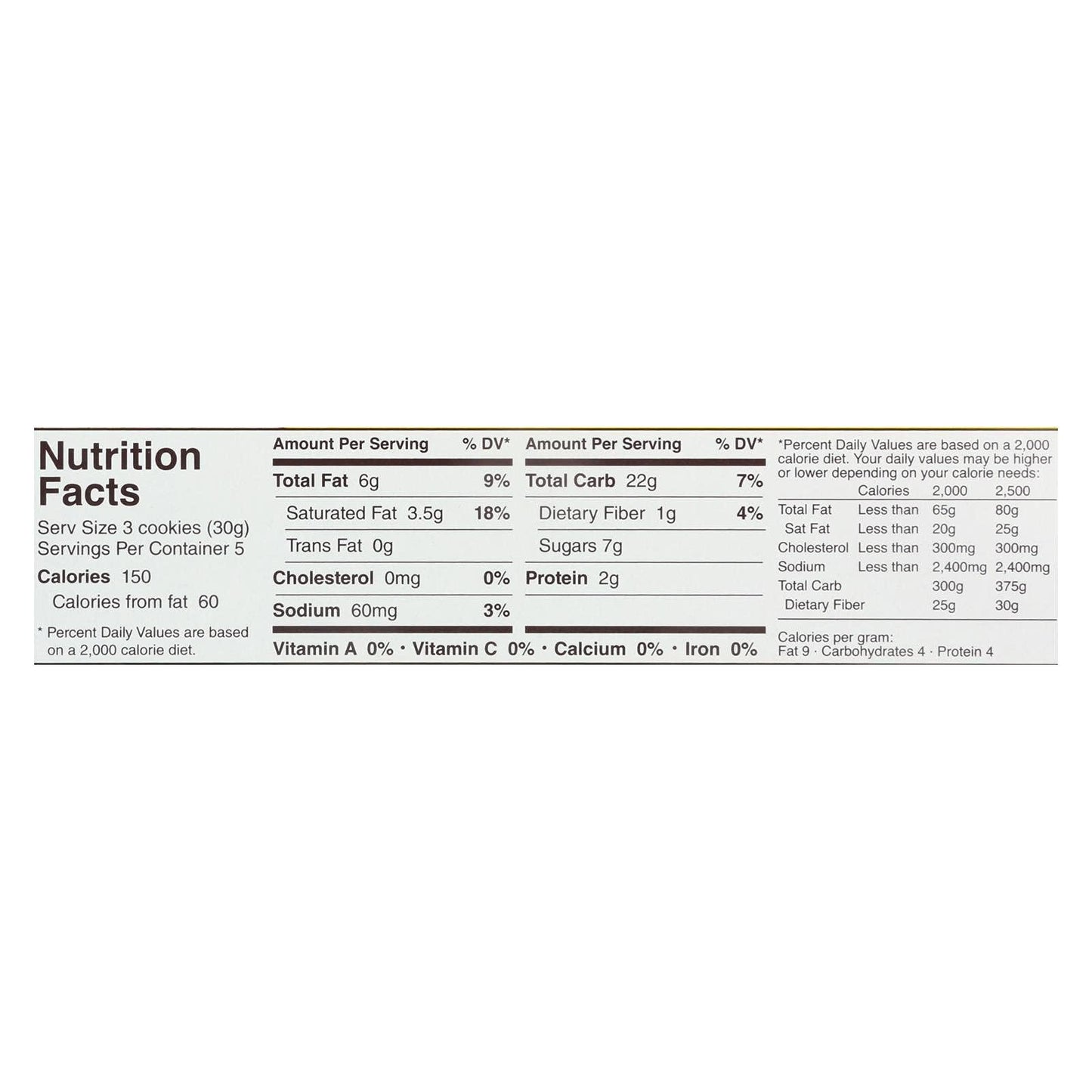 Sch r Gluten Free Chocolate Dipped Cookies, 5.3 oz. (Pack of 12)