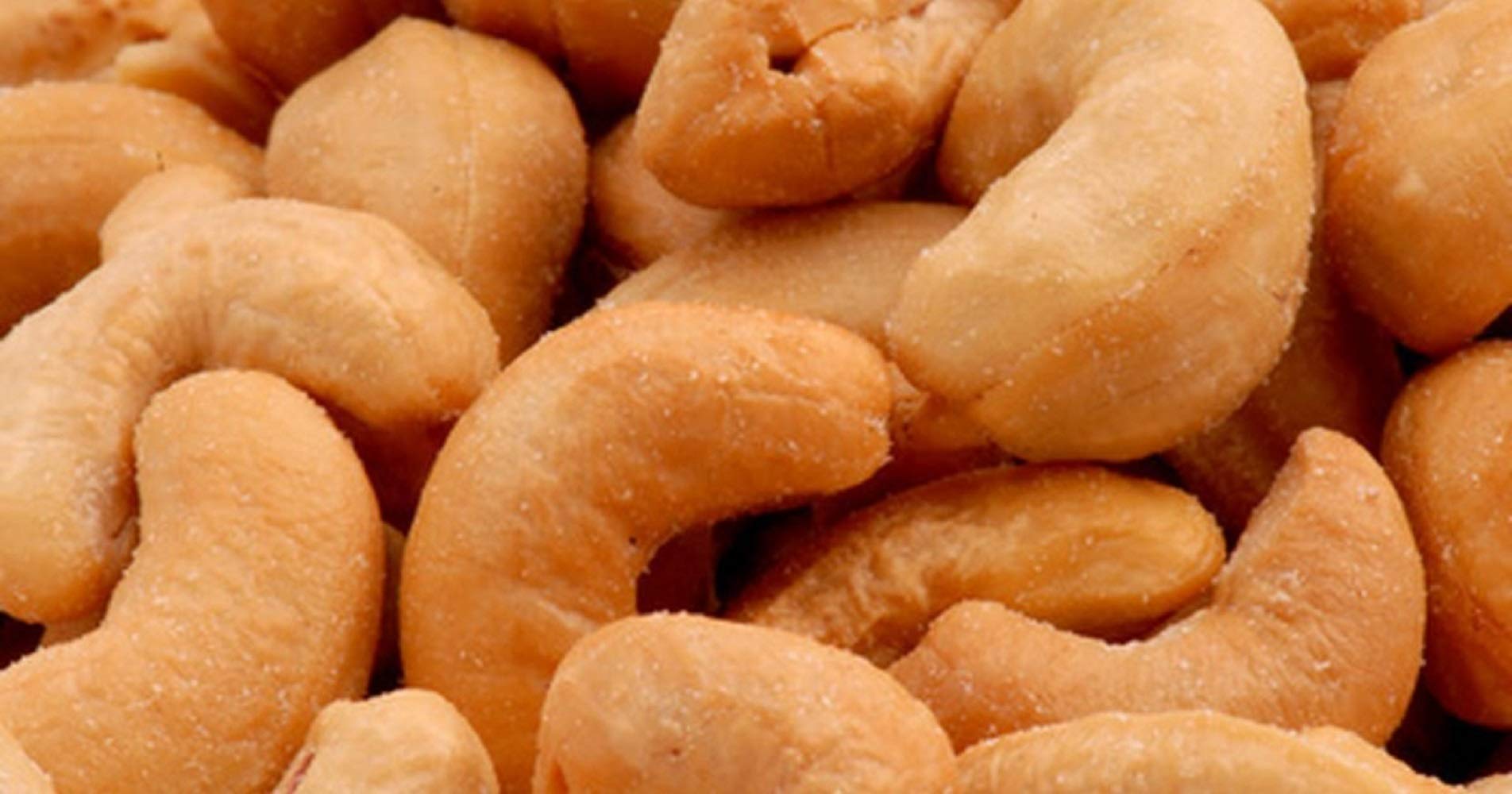 Dry Roasted Salted Cashews with Sea Salt (2 Lbs) - Roasted to Perfection in Small Batches for Added Freshness - Supreme Quality Cashew Nuts - Farm