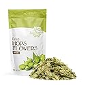 Halo Naturals Hops Flowers Whole, 4 Ounces (Humulus lupulus) Resealable Pouch| Packaged in The USA (Pack of 1)
