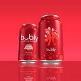 bubly Sparkling Water, The Super Mario Galaxy Movie Cherry, Zero Sugar & Zero Calories, 12 Fl Oz Cans (Pack of 8), Packaging May Vary