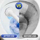 Ahasyyinan Disposable Toilet Wand Refills 30 Count High Density Pads for Deep Stain Cleaning, Anti-Fall Design, Hygienic & Instant Foaming