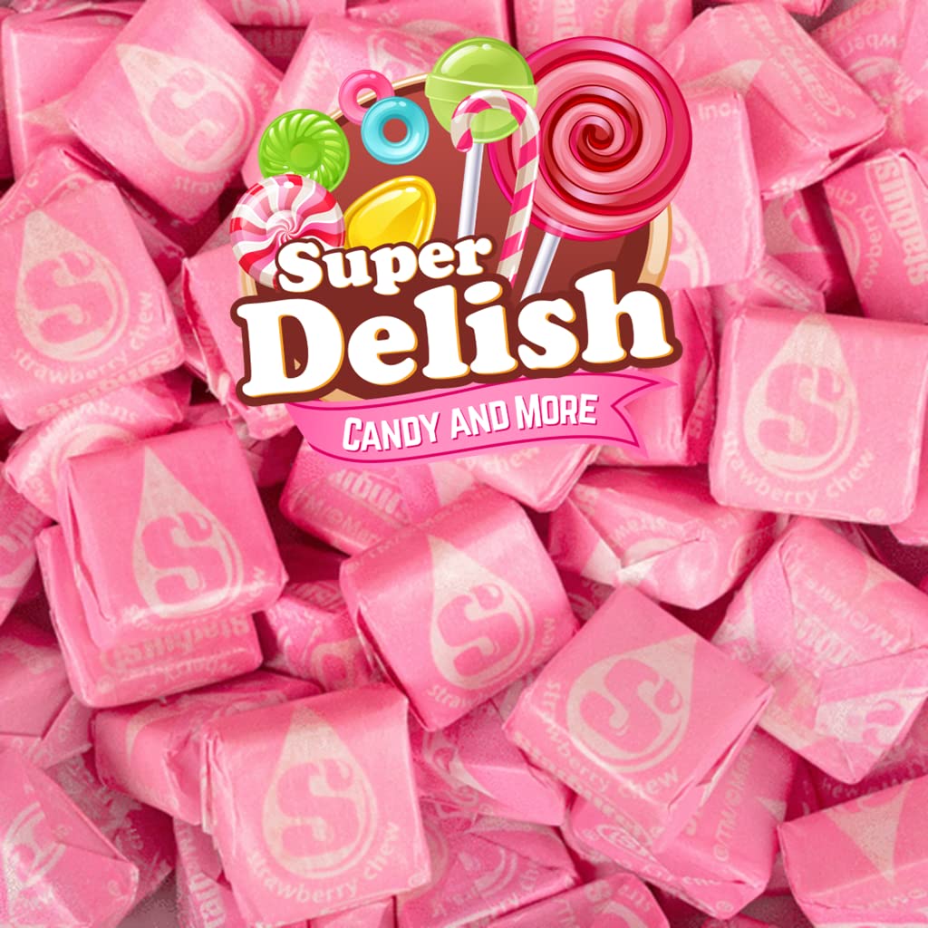 All Pink Strawberry Fruit Chews 1.5 lbs.