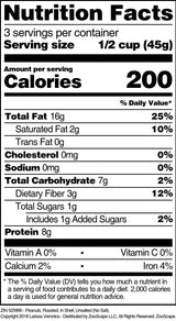 Peanuts, Roasted, In Shell, Unsalted (No Salt) (4 oz, ZIN: 525990)