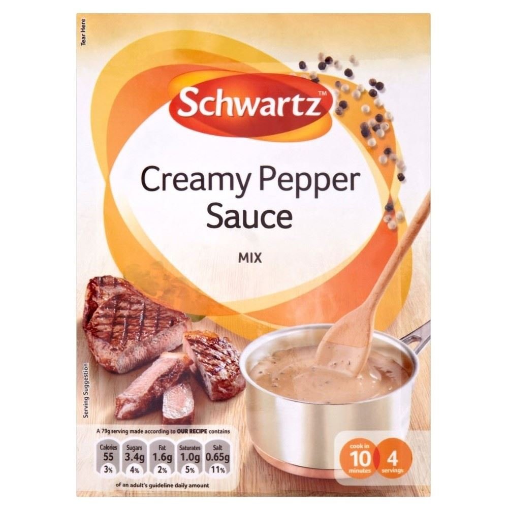 Schwartz Creamy Pepper Sauce Mix (25g) - Pack of 6