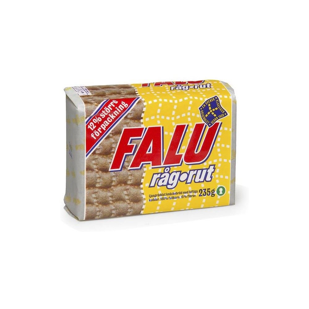 Falu Rag Rut - Rye Crispbread (235g) - Pack of 6