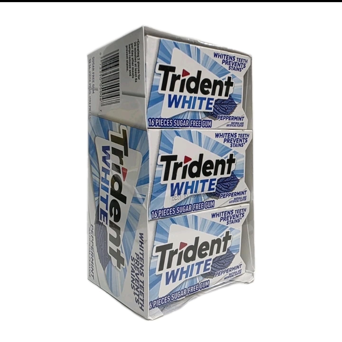 Trident White Peppermint Sugar-Free Gum 16 pc