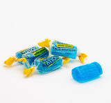 BLUE RASPBERRY Hard Candy Original Flavor 2 lb - Bulk Assorted Twists Display Bag, Individually Wrapped (148 Pieces)