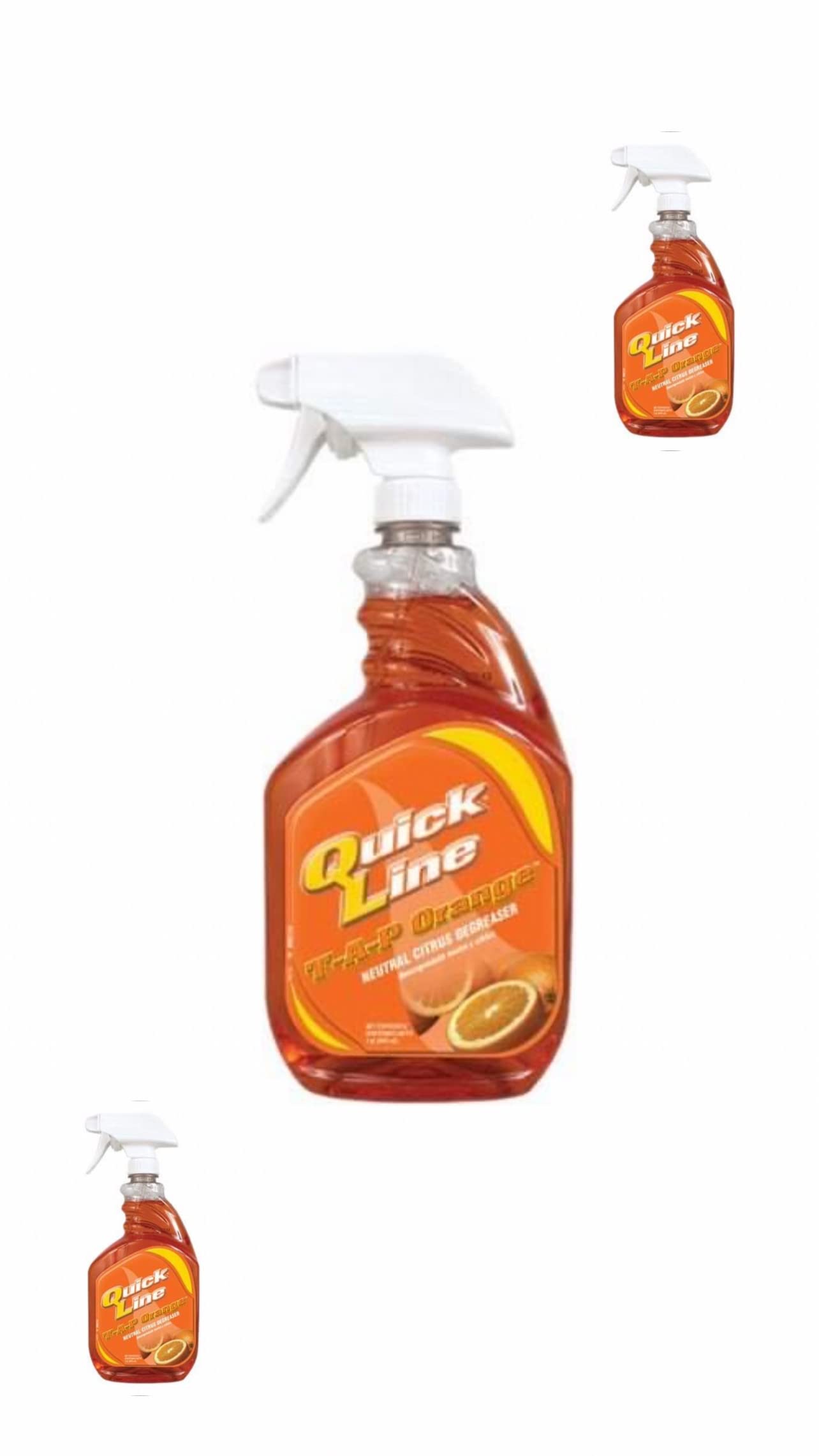 US Chemical Quick Line T-A-P Orange Citrus Neutral Floor Cleaner, 32 Ounce - 6 per case.