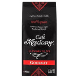Café Mexicano La Pasion de Ser Mexican Gourmet Coffee Roast and Ground 100% Pure Mexica Coffee 14.1 Ounces Café Mexicano 100% Puro 400 gramos - Cafe