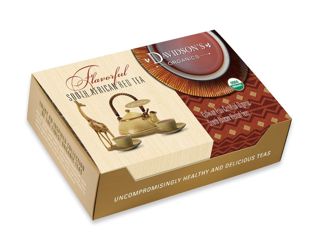 Davidson's Organics, Assorted Red Teas, 100-count Individually Wrapped Tea Bags