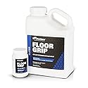 Floor Grip Anti-Slip Floor Finish (Gloss) for Vinyl, Wood, and Laminate - Clear Non-Slip Grip Coating to Fix Slippery Floors and Stairs