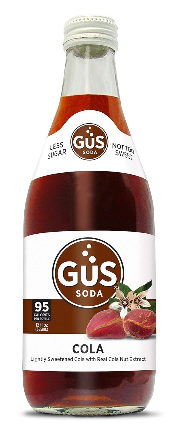 GuS Soda - Cranberry Lime - 12 oz (24 Glass Bottles)