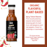 Ocean's Halo Tangy Thai Dressing & Marinade - Organic, Vegan, Soy-free (2 Pack)