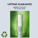Flint Plus XL Retractable Lint Remover & Pet Hair Roller for Clothes - Refillable & Reusable Lint Roller with 140 Extra Sticky Tear-Off Sheets - Value