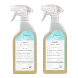naturally it's clean Carpet Stains & Odors Cleaner; Plant Based Enzyme Safely Cleans Pet/Food Stains, Grease & Ink from Carpets, Rugs, Upholstery