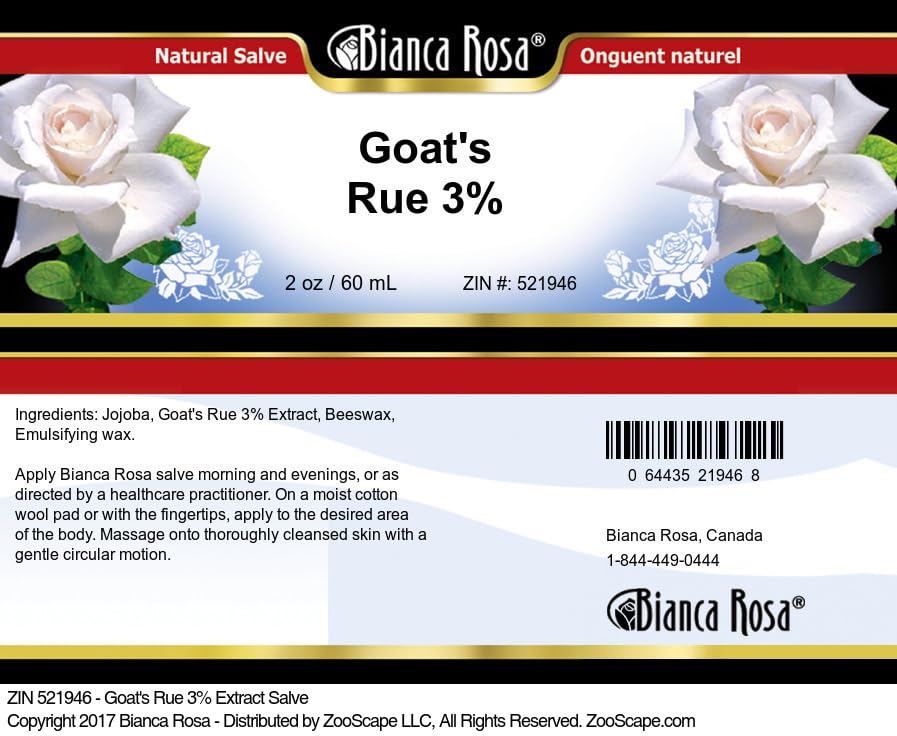 Goat's Rue 3% Salve (2 oz, ZIN: 521946) - 2 Pack