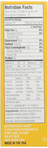 Chebe Bread All-Purpose Mix, Gluten Free, 7.5-Ounce Bags (Pack of 8)