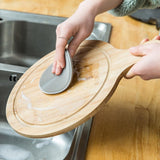 4 Pcs Silicone Dish Scrubber, Multipurpose Round Silicone Sponges Reusable Dish Brush for Kitchen Dishes Plate Fruits Vegetables Washing and Cleaning
