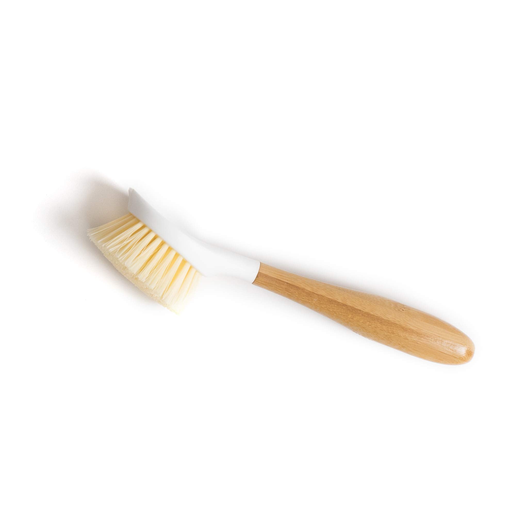 Full Circle Be Good - Bamboo Handle Dish Brush - Sustainable Kitchen Cleaning with Tough Bristles - Natural Dish Scrubber, Nonstick & Cast Iron
