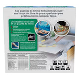 Kirkland Signature Nitrile Gloves, Box of 200, Medium for Health Care, Food Service, Home other uses.