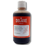Organic Vanilla Extract with Bean Paste, 32 oz / 1 Quart - Small Batch, Hand, Selected Beans, Slow-Cold Extraction Aged in American Oak Kosher