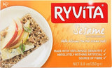 Ryvita Crispbread with Sesame Seed 250g - Pack of 2