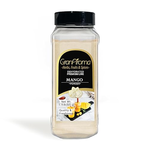 GranAroma Mango Powder, Drink & Smoothie Mix-in, Delicious Flavor (1.15 Pound)