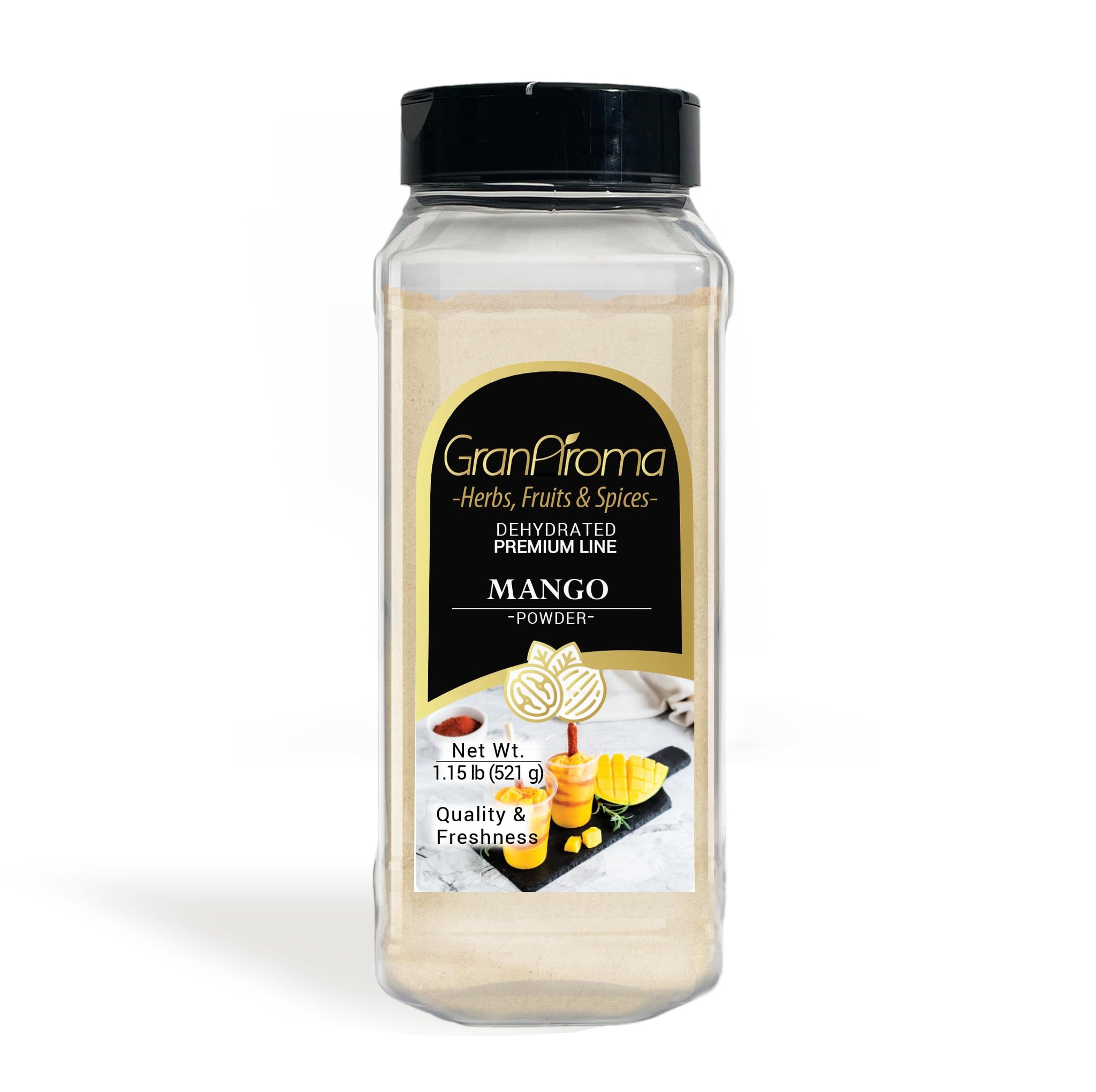 GranAroma Mango Powder, Drink & Smoothie Mix-in, Delicious Flavor (1.15 Pound)
