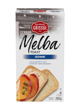 Boulangerie Grissol Melba Toast, Sesame, 200g/7.1 oz.