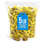 Classic Peanut & Molasses Bite Size Candy, Chewy Treats, 5 Pound Bag