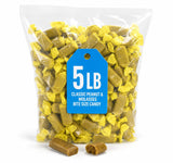 Classic Peanut & Molasses Bite Size Candy, Chewy Treats, 5 Pound Bag