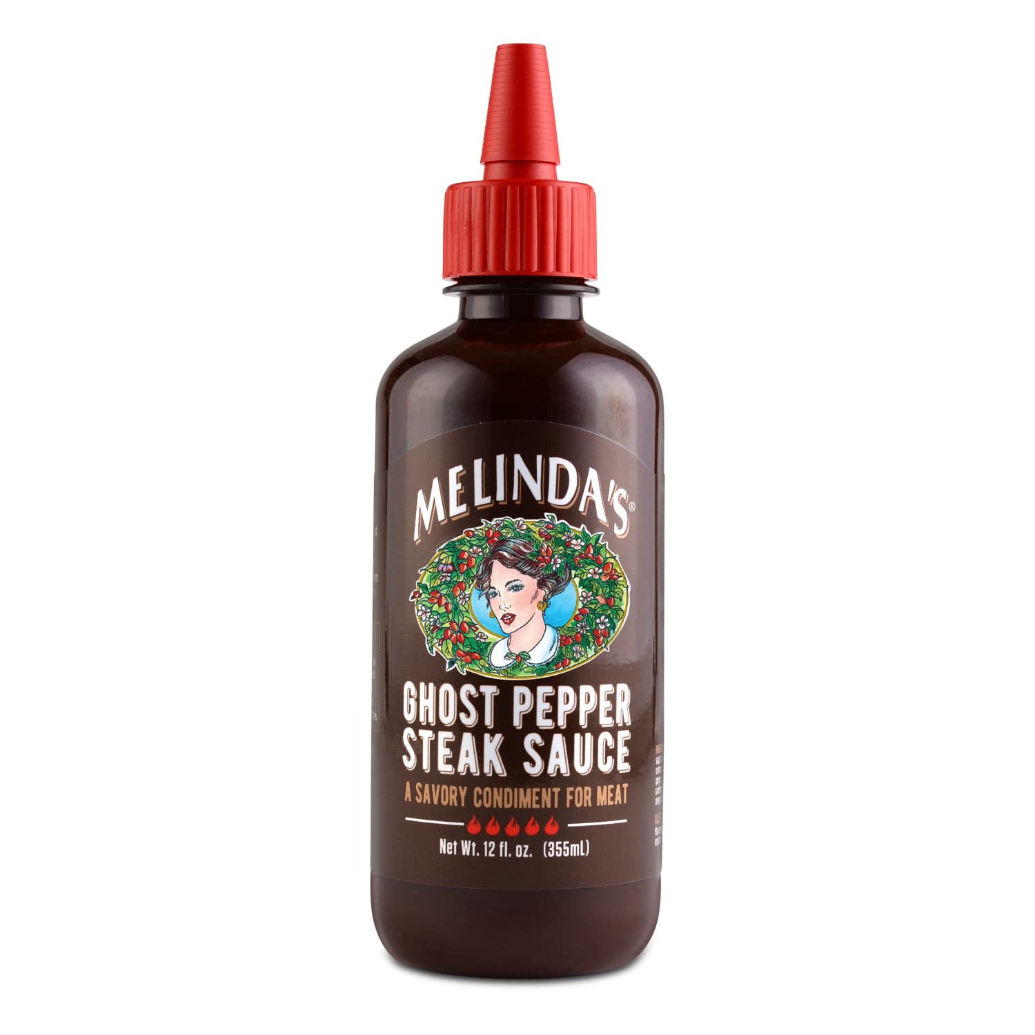 Melinda's - Ghost Pepper Steak Sauce - 12oz, 1pck
