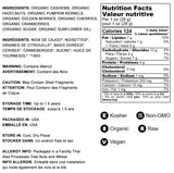 Food to Live - Organic Snack Mix, 12 Ounces - Raw Nuts and Berries with Pumpkin Seeds, Non-GMO, Non-Irradiated, Kosher, Vegan Superfood, Bulk, Great