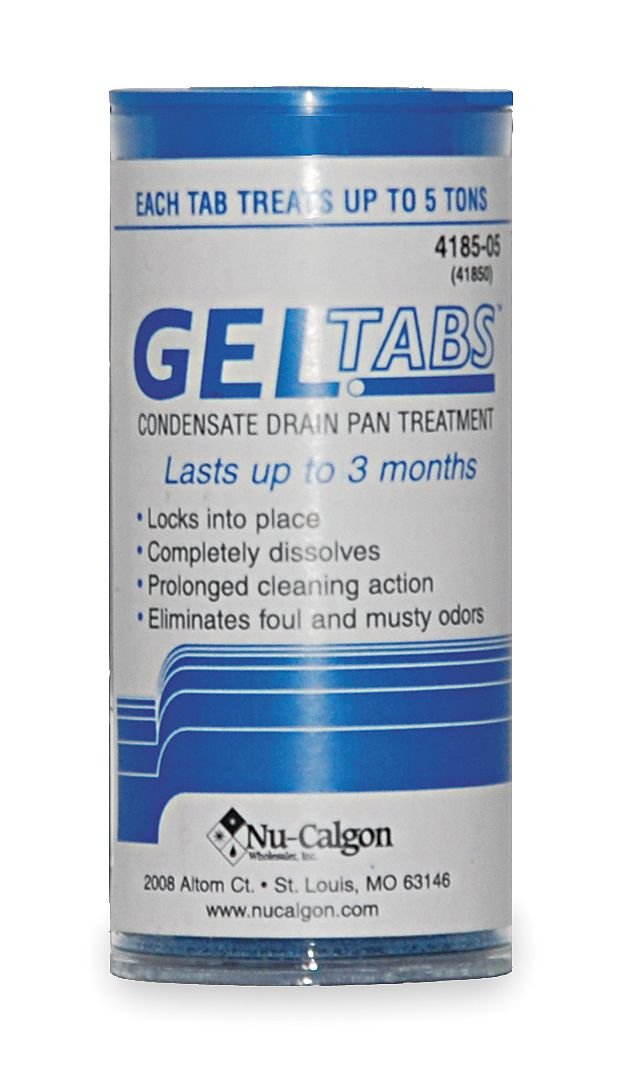 Nu-Calgon 4185-05 Gel Tabs - 5 Ton Tabs (6 ct. Tube)