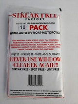 Microfiber Cleaning Cloth 16 x 16 inch White (10)