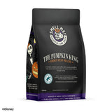 Bones Coffee Company The Nightmare Before Christmas Pumpkin King Flavored Coffee Beans, Medium Roast Ground Coffee Low Acid, Pumpkin Pecan Praline