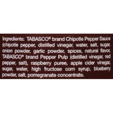 TABASCO Brand Raspberry Chipotle Pepper Sauce, Sweet & Smoky Hot Sauce, Glass Bottle, Vibrant & Fruity Raspberry Hot Sauce, Great for Preparing Fish