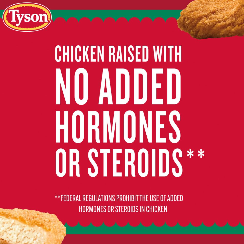 Tyson Air Fried Perfectly Crispy Chicken Nuggets, 25 Oz. (Frozen)