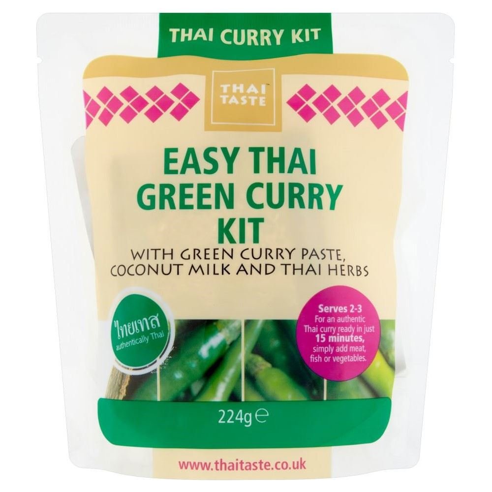 Thai Taste Green Curry Meal Kit (224g) - Pack of 2