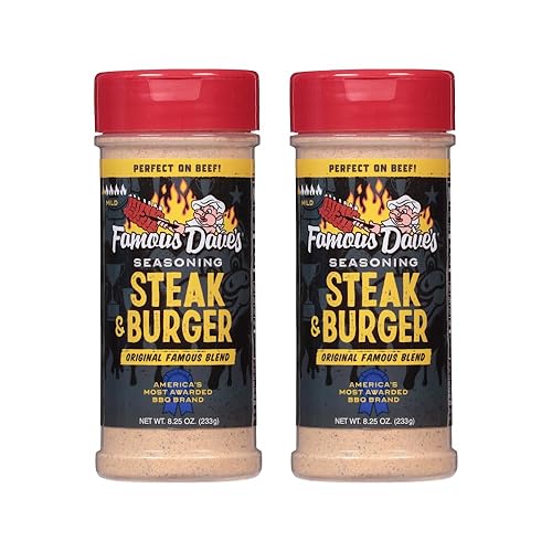 Famous Dave's - 2 pck, Steak & Burger Seasoning (16.50 oz.)