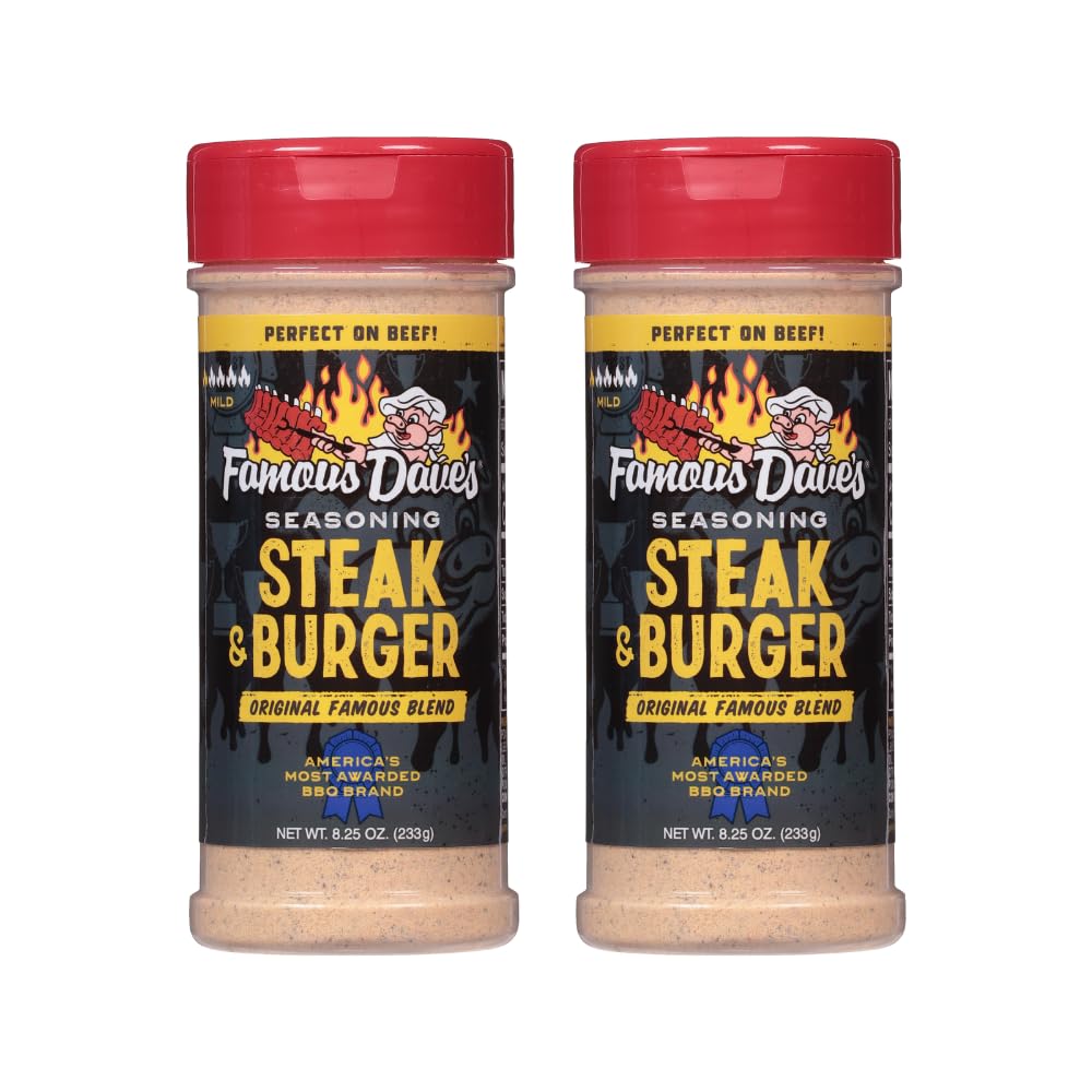 Famous Dave's - 2 pck, Steak & Burger Seasoning (16.50 oz.)