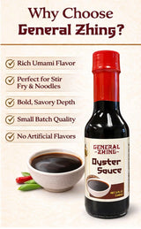 General Zhing Oyster Sauce, Two 5 Ounce Bottles of Asian Oyster Flavored Sauce, Delicious Asian Sauce (2-pack, 10, Fl Oz)