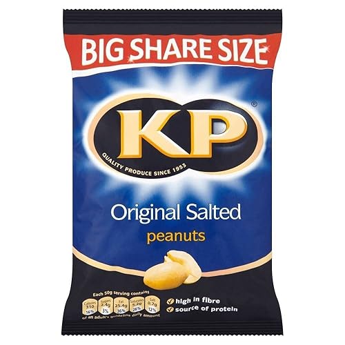 KP Original Salted Peanuts (500g) - Pack of 2