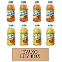 Evaxo Papaya Juice, 16 oz. (8 Count), 100% Pineapple Orange Juice